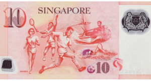 Singapore currency note